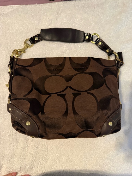 Coach Handbags - Coach brown Carly hobo bag